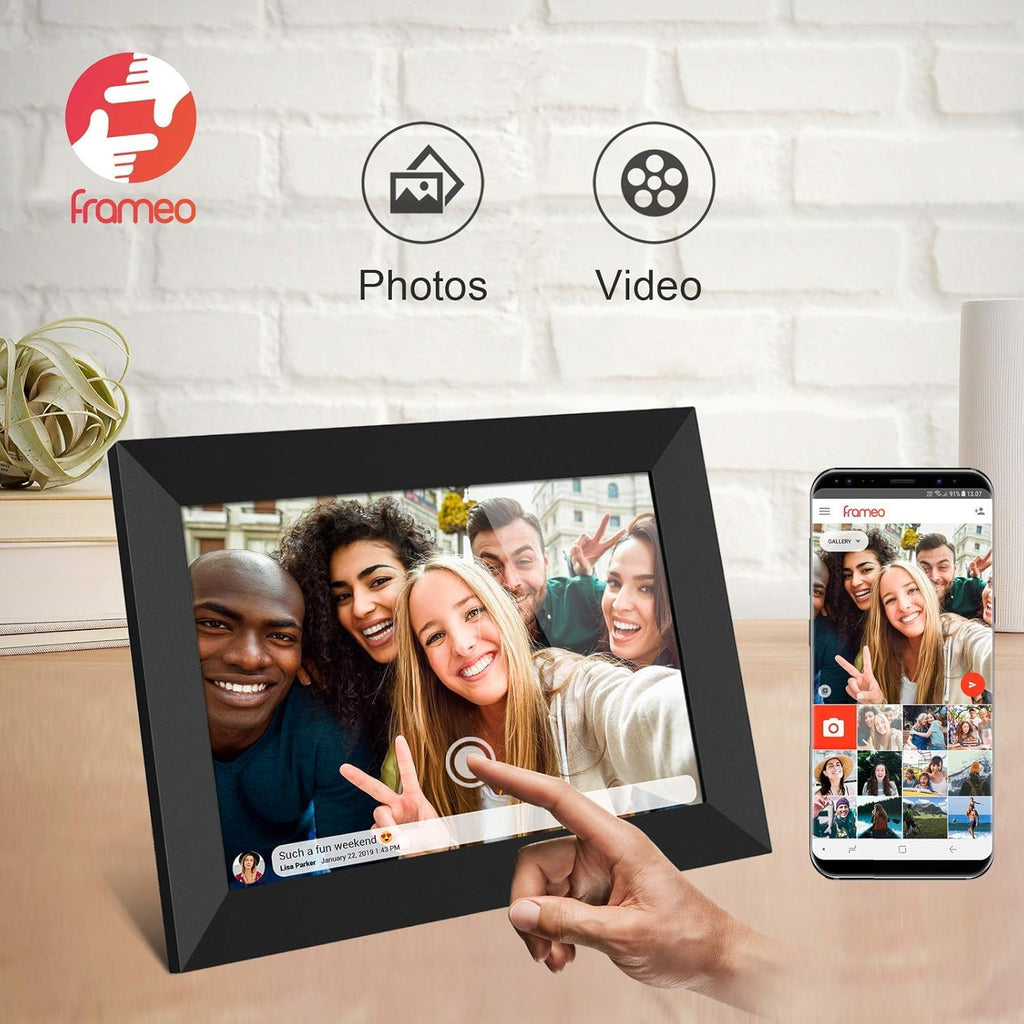 8 Inch Smart WiFi Digital Photo Frame with Touch Screen H778