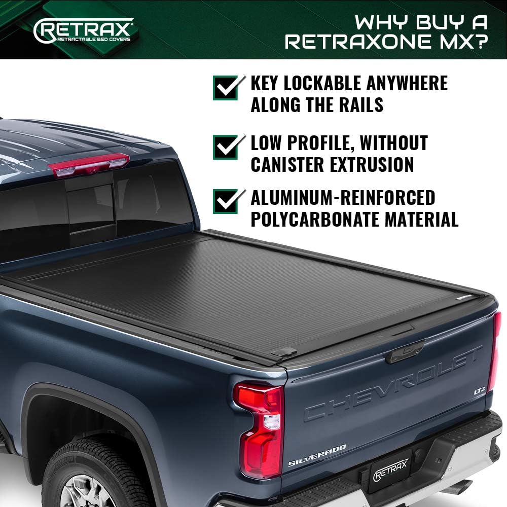 Retractable Truck Bed Tonneau Cover for 2007-2021 Toyota Tundra Regular & Double Cab 6' 7 Bed K7148