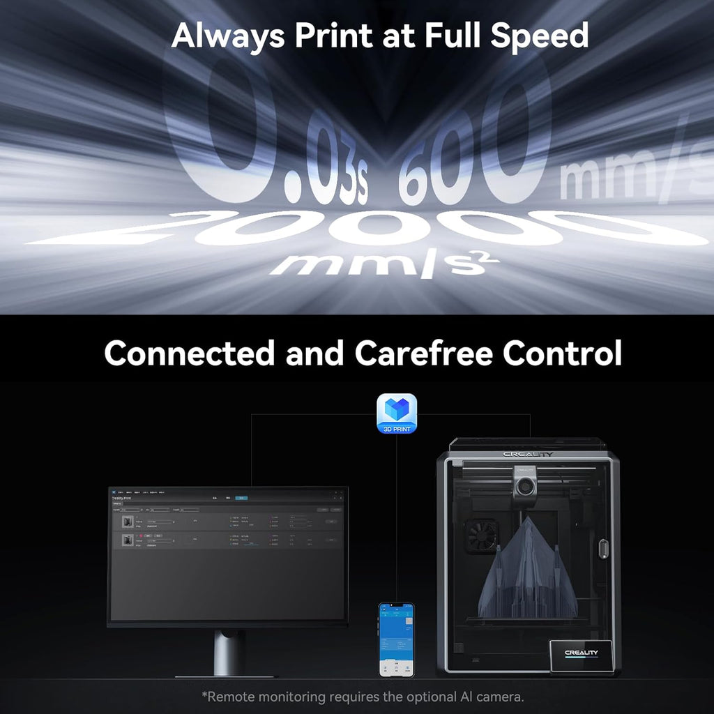 3D Printer Bundle with AI Camera P48730