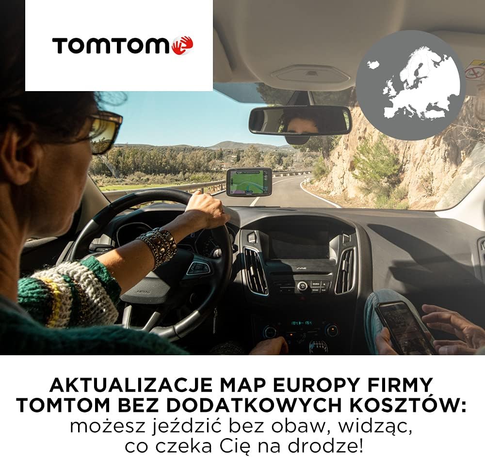 6 Inch Car Sat Nav with EU Maps P312025