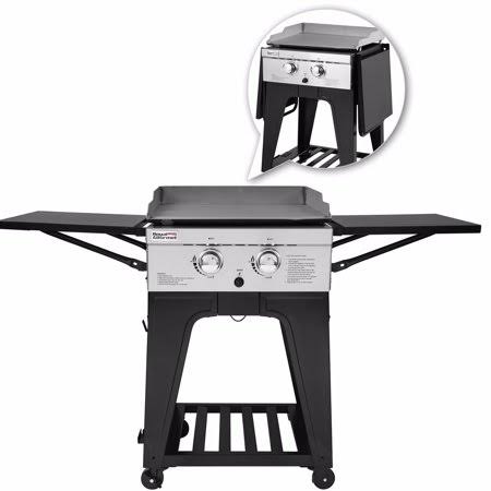 2-Burner BBQ Gas Grill Griddle L4573