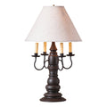 Americana Black Lamp with Shade O5269