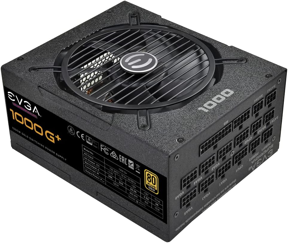 1000W 80 Plus Gold Fully Modular Power Supply N74397