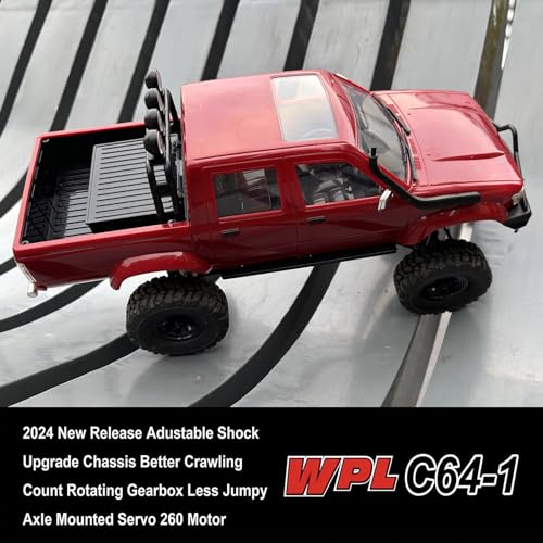1/16 Scale Remote Control Off Road Rock Crawler 4x4 Pickup RTR E60024