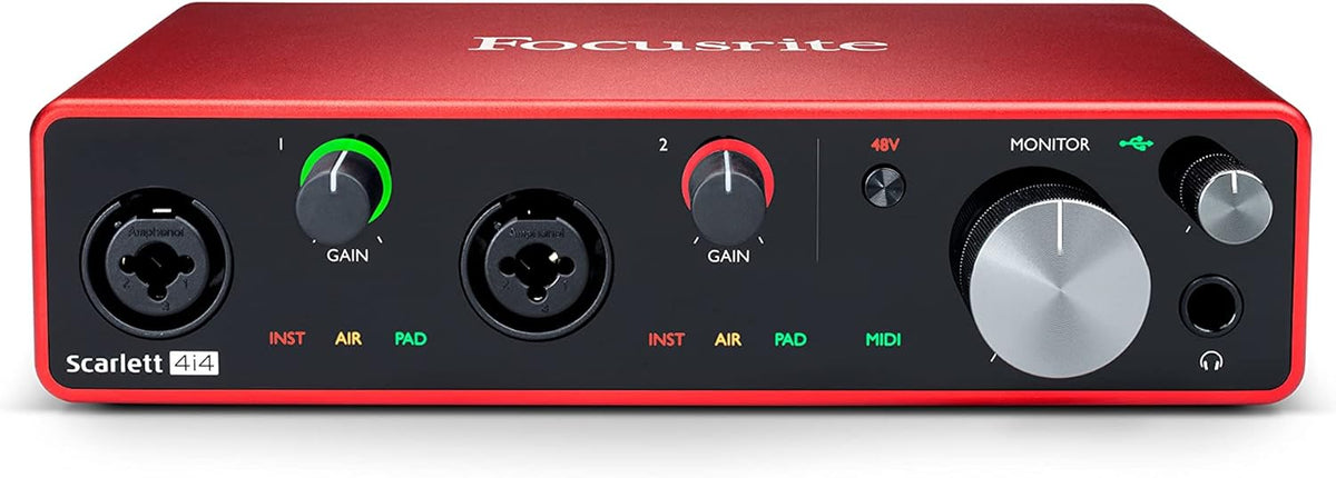 4x4 USB Audio Interface X43207