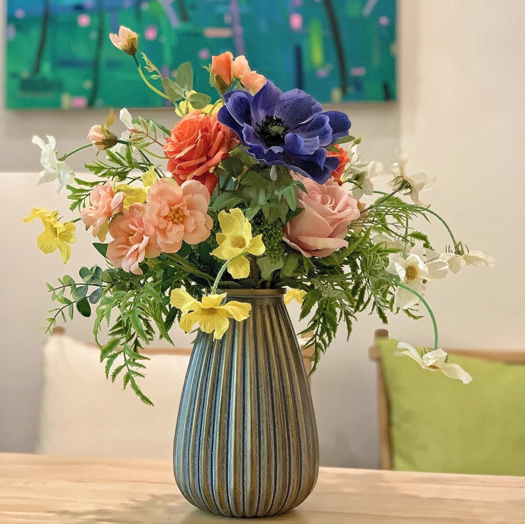 Silk Flower Arrangement in Vase B42918