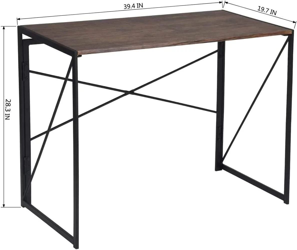 Brown Folding Desk 39.4 inch P1462