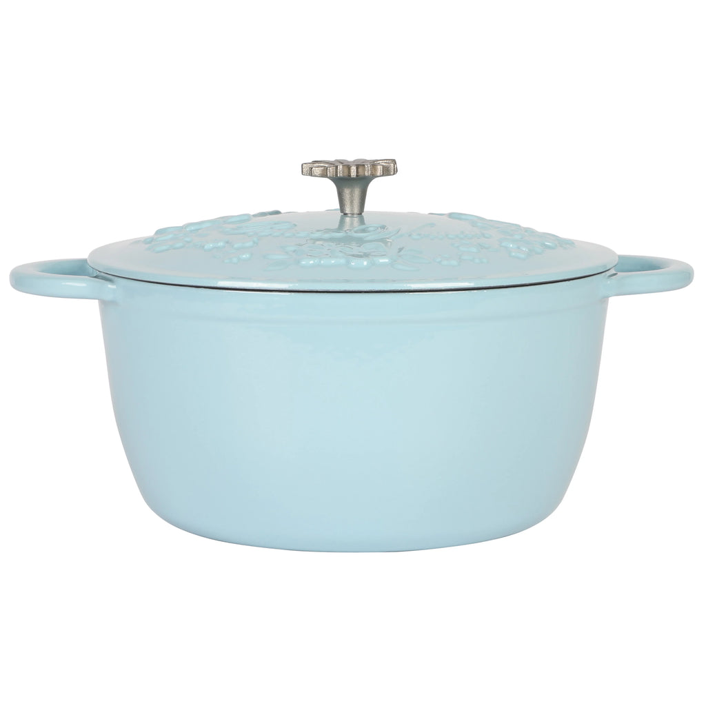 Blue Haze Enamel Cast Iron 6-Quart Dutch Oven V33860