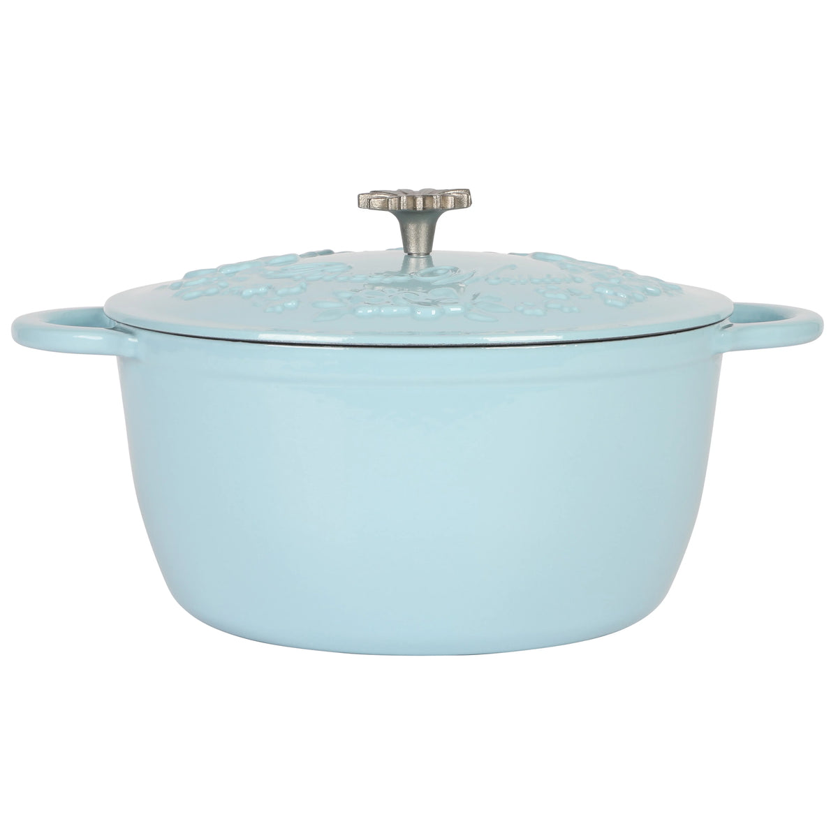 Blue Haze Enamel Cast Iron 6-Quart Dutch Oven V33860