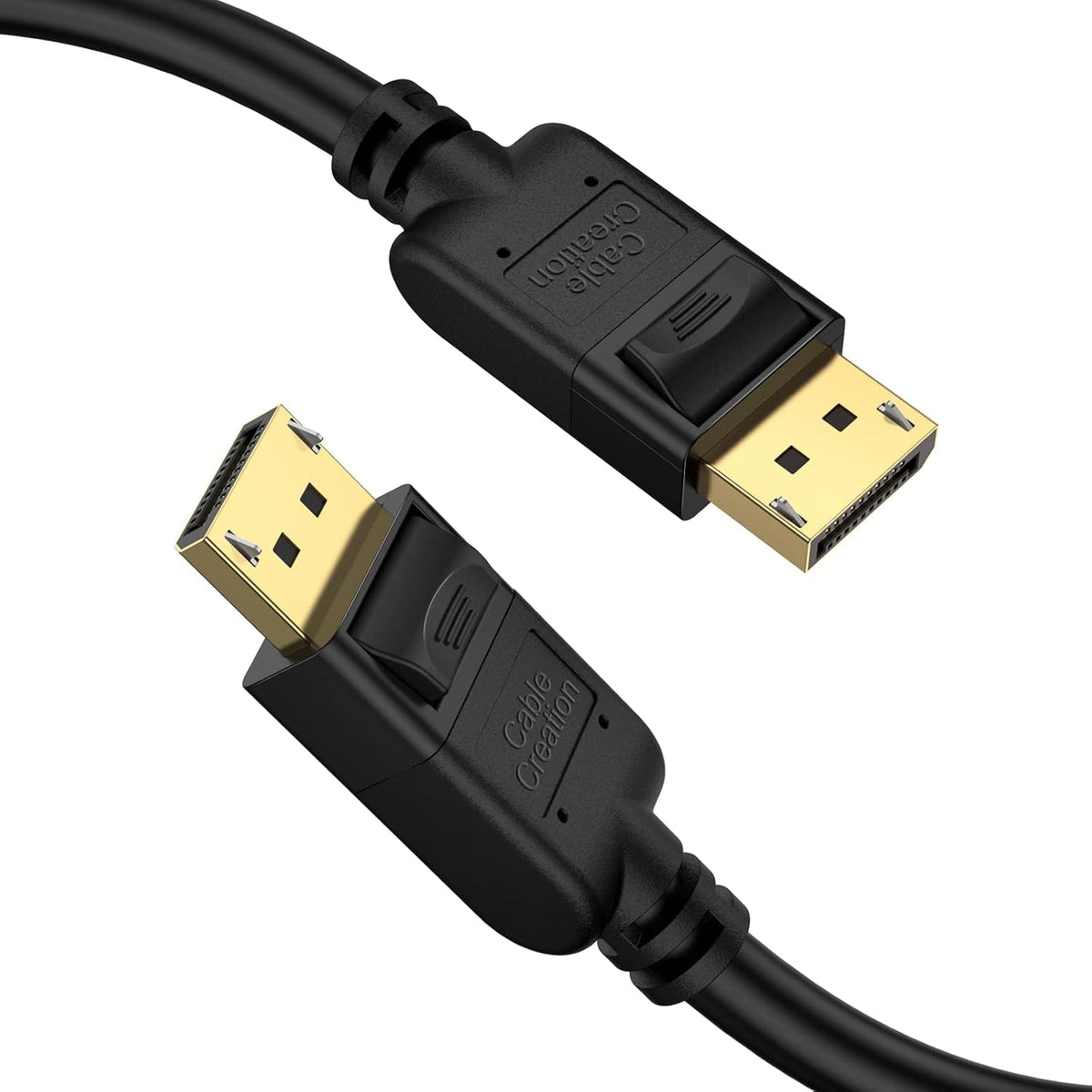 2-Pack 10 Feet DisplayPort to DisplayPort Cable, Black T73920
