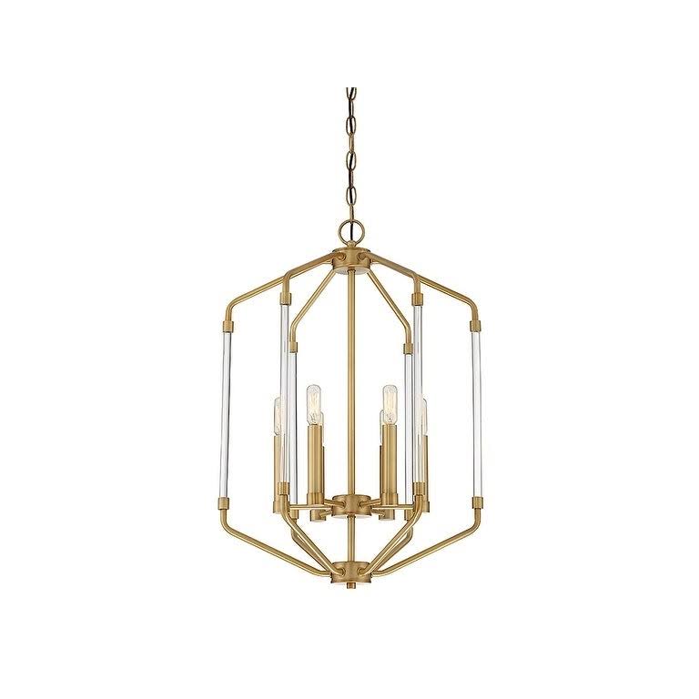 Warm Brass 3 Light Foyer D5124
