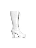 White Patent 10 Women's Shoes K365883