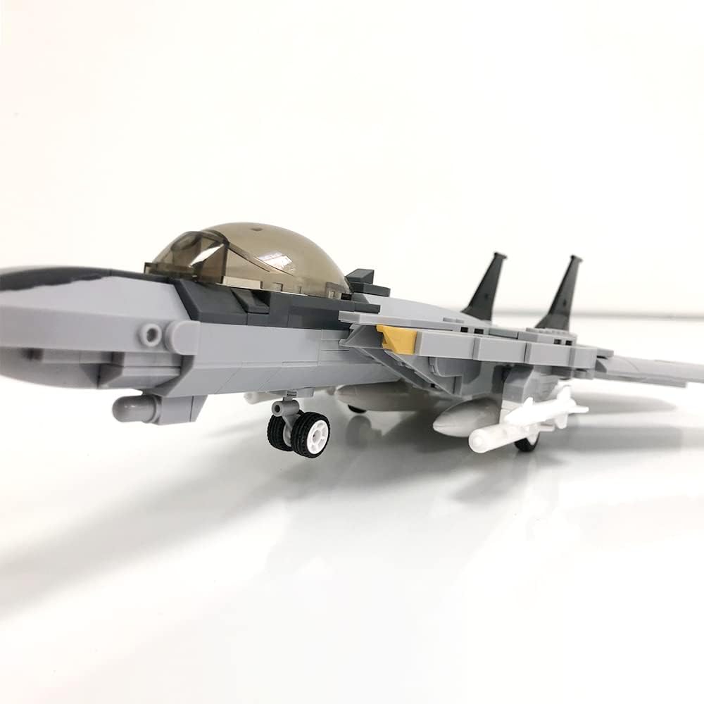 F-14D Fighter Tomcat Building Bricks Set with 1 Figure, 404 Pieces S170881