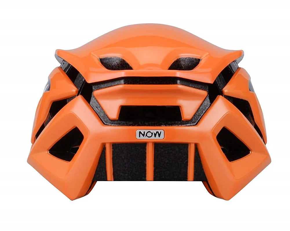 Orange S/M Aerodynamic Bicycle Helmet E81584