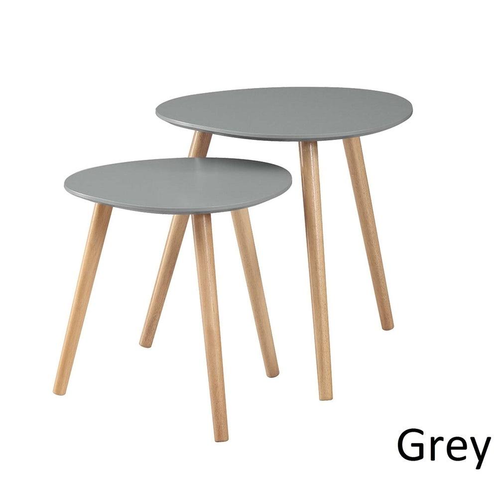 White Nesting End Table Set H30477