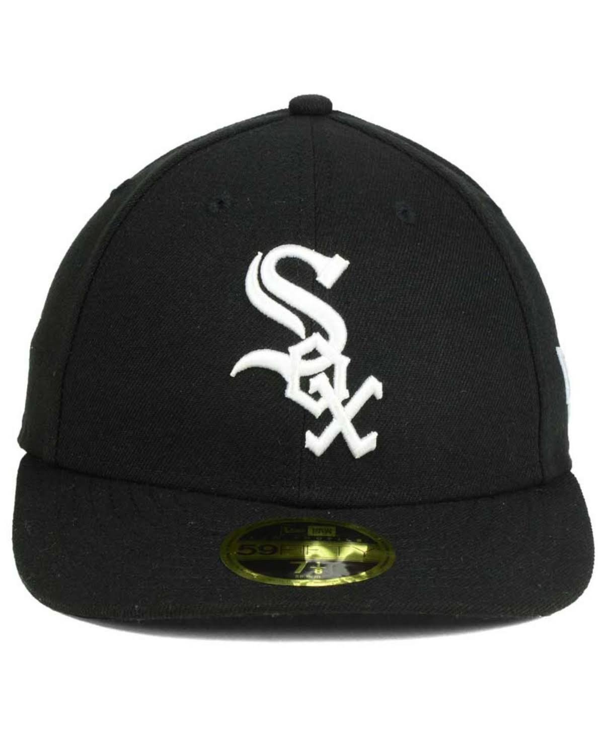 Black Authentic Collection Low Profile Fitted Hat D29639