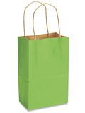 Tinted Color Shopping Bags 5 1/2 x 3 1/4 x 8 3/8 Q7538