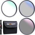 77mm UV/CPL/ND Lens Filter Kit (3 Pieces) Multi-Layer Coatings E710341