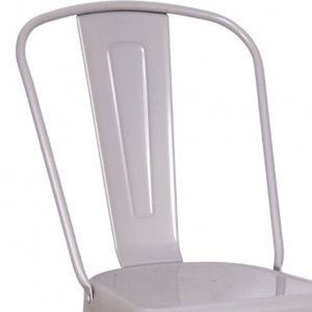 Silver Side Chair Set of 2 V695