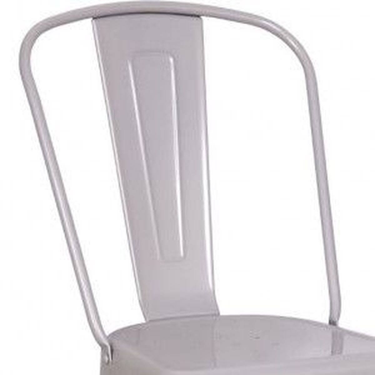 Silver Side Chair Set of 2 V695