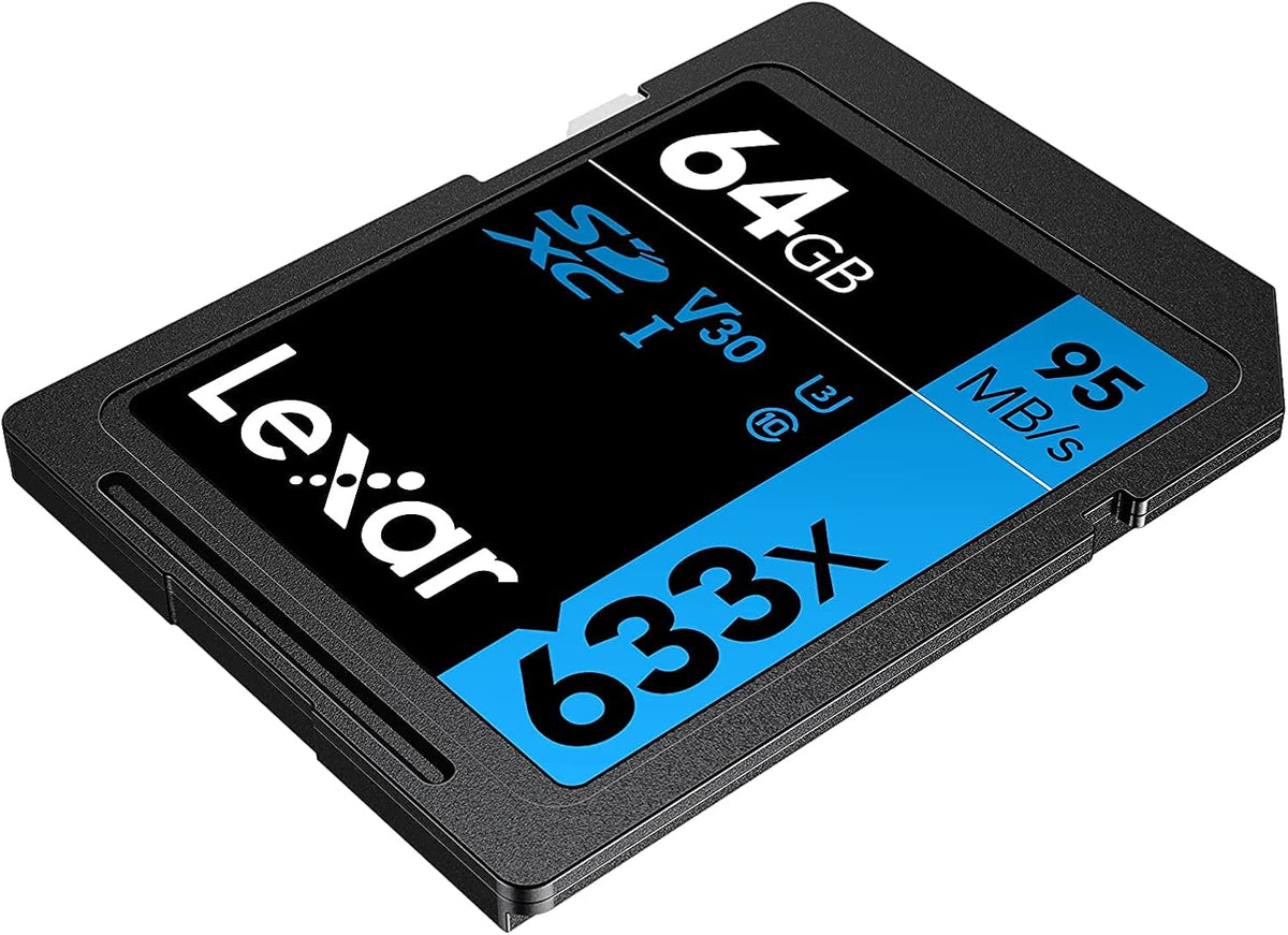 64GB SDXC Memory Card 3-Pack R593