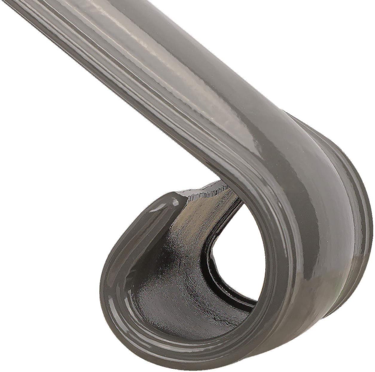 Black Metal Wrought Iron Handrail for Steps, Pack of 2 G727221