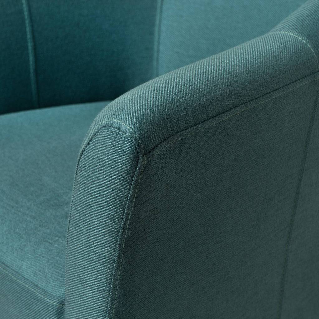 Purple Fabric Arm Chair B2839