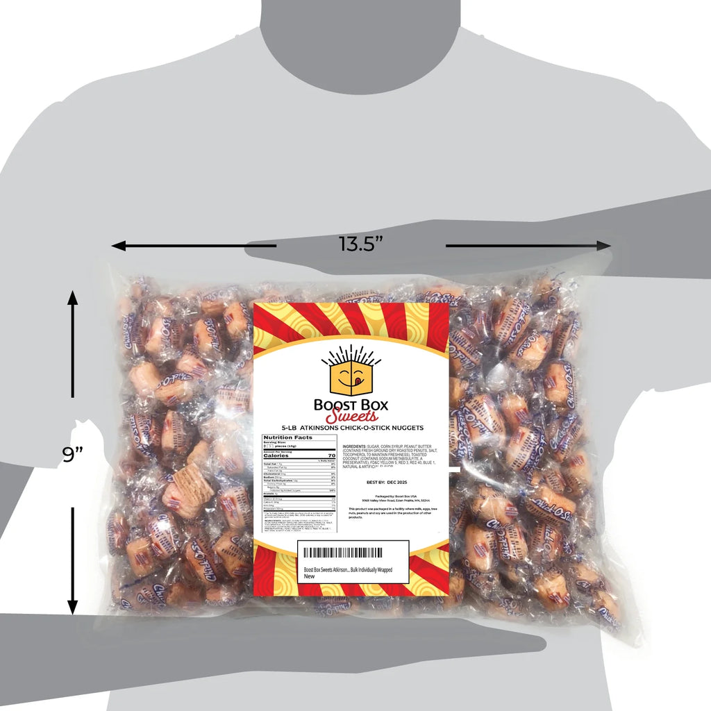 Chick-O-Stick Bite Size Nuggets Candy (5 Pound) Z46329