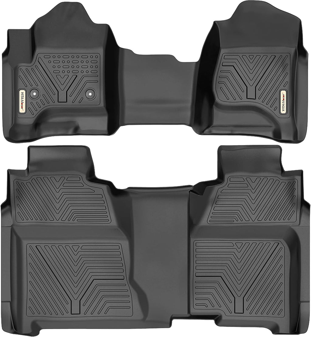 Black TPE Floor Liners 1st & 2nd Row N29340