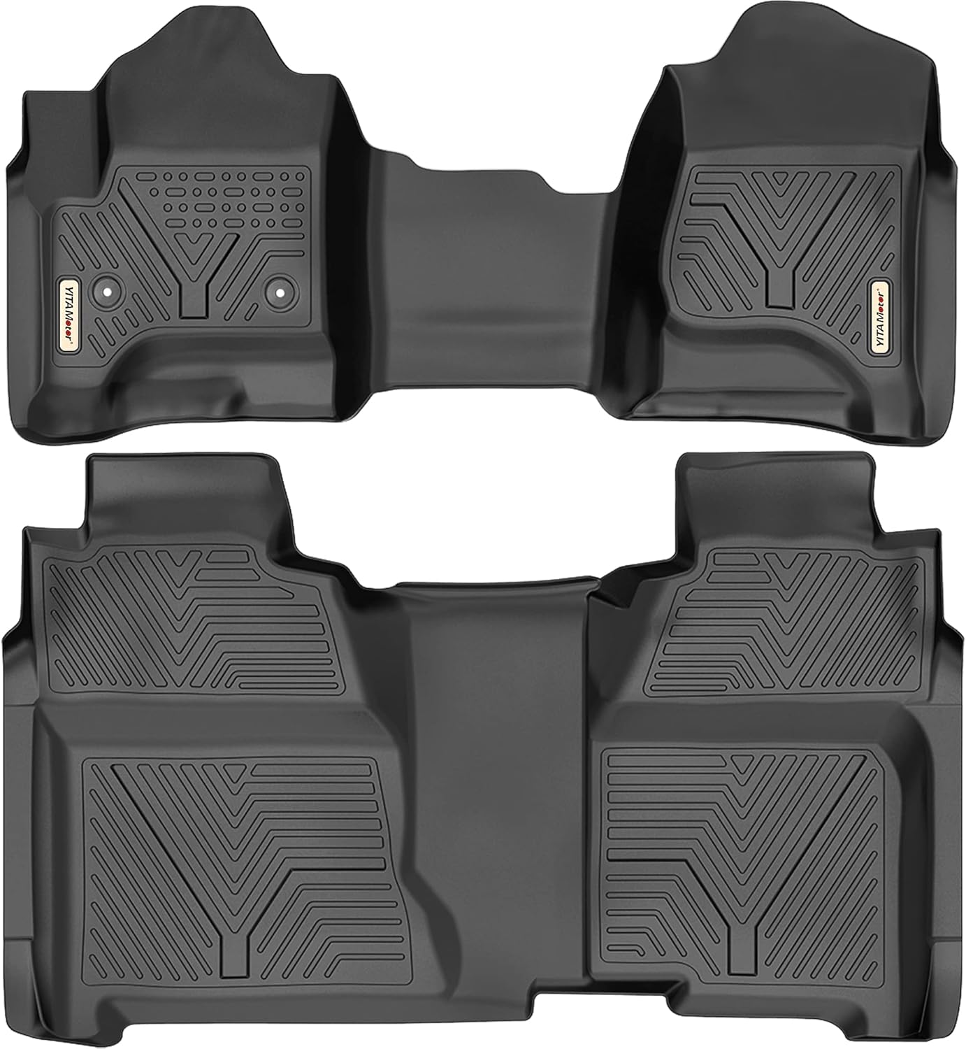 Black TPE Floor Liners 1st & 2nd Row N29340