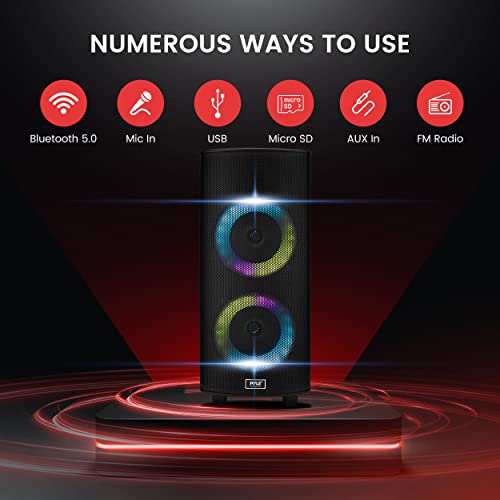 700W Dual 8” Rechargeable Bluetooth PA Speaker System K270