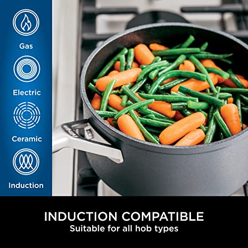 Hard Anodised Aluminium Non-Stick 24cm Frying Pan X41928
