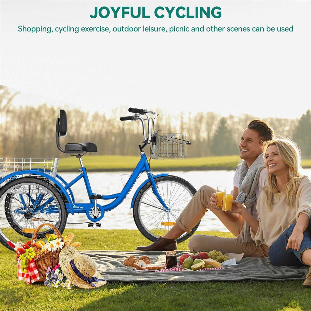 26 Adult Tricycle 3 Wheel Bike G620995