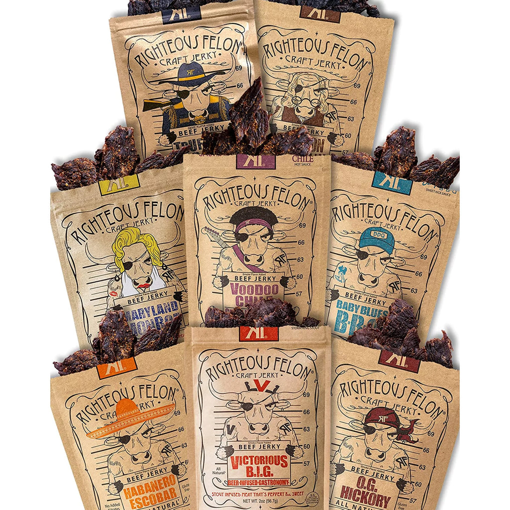 Beef Jerky Variety Pack 2 oz 8 Pack L91702