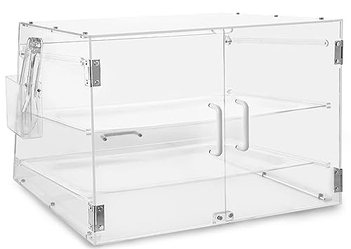 3 Tray Acrylic Pastry Display Case with Serving Tong R6264