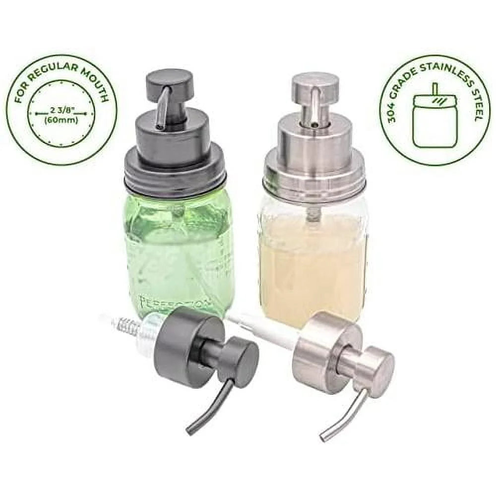 Stainless Steel Foaming Soap Pump Lid R38668