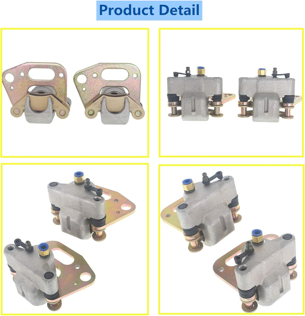 Front Brake Calipers with Pads for Polaris Sportsman 500 Ranger 500 L1515