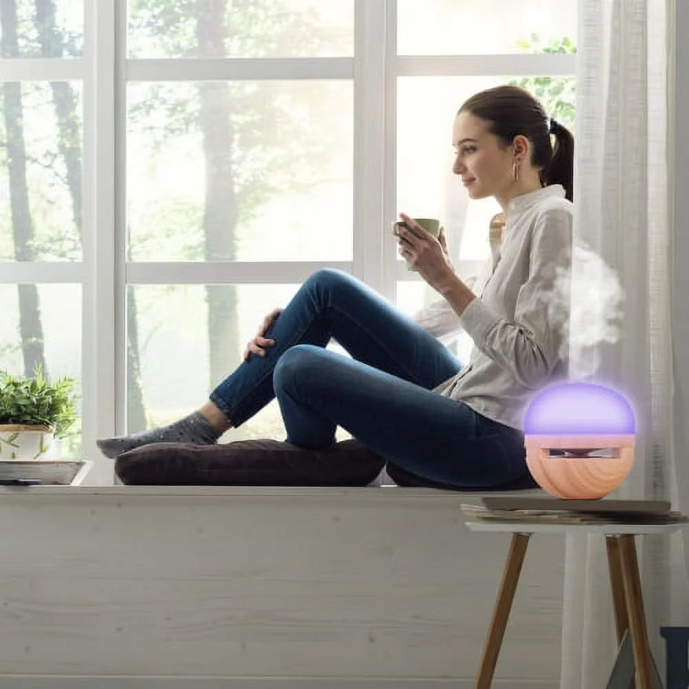 3 in 1 Wireless Speaker Diffuser with Bluetooth Speaker Color Changing Night Lights G23129