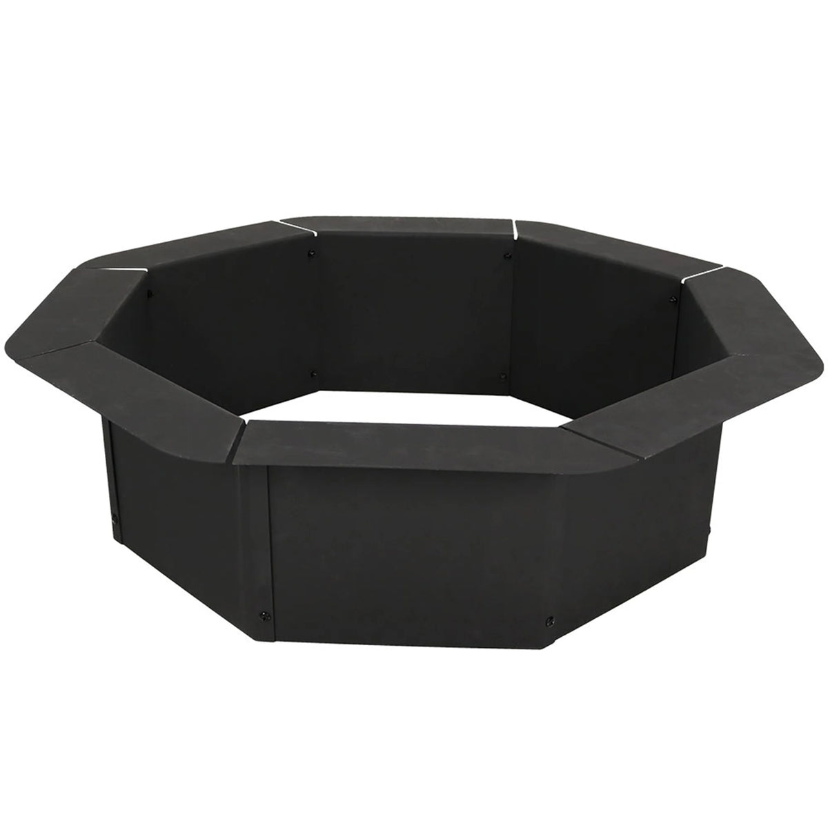 Octagon Heavy-Duty Steel Fire Pit Ring - 30" Inside Diameter N717677