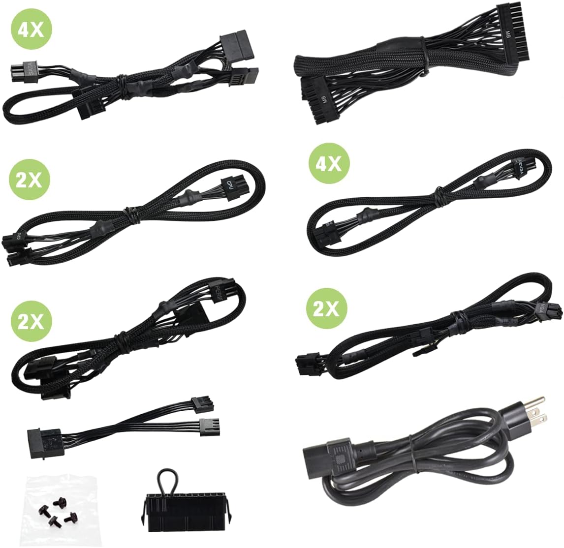 1000W 80 Plus Gold Fully Modular Power Supply N74397