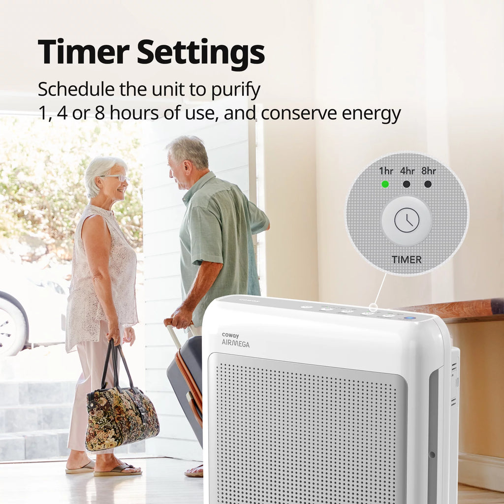 White True HEPA Air Purifier with 361 sq. ft. Coverage R498684