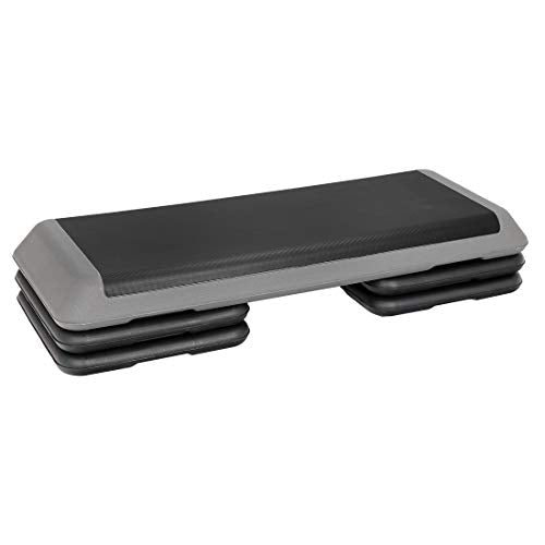 43'' Adjustable Fitness Stepper with 4 Stackable Risers G794