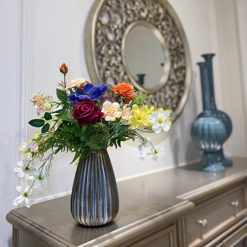 Silk Flower Arrangement in Vase B42918