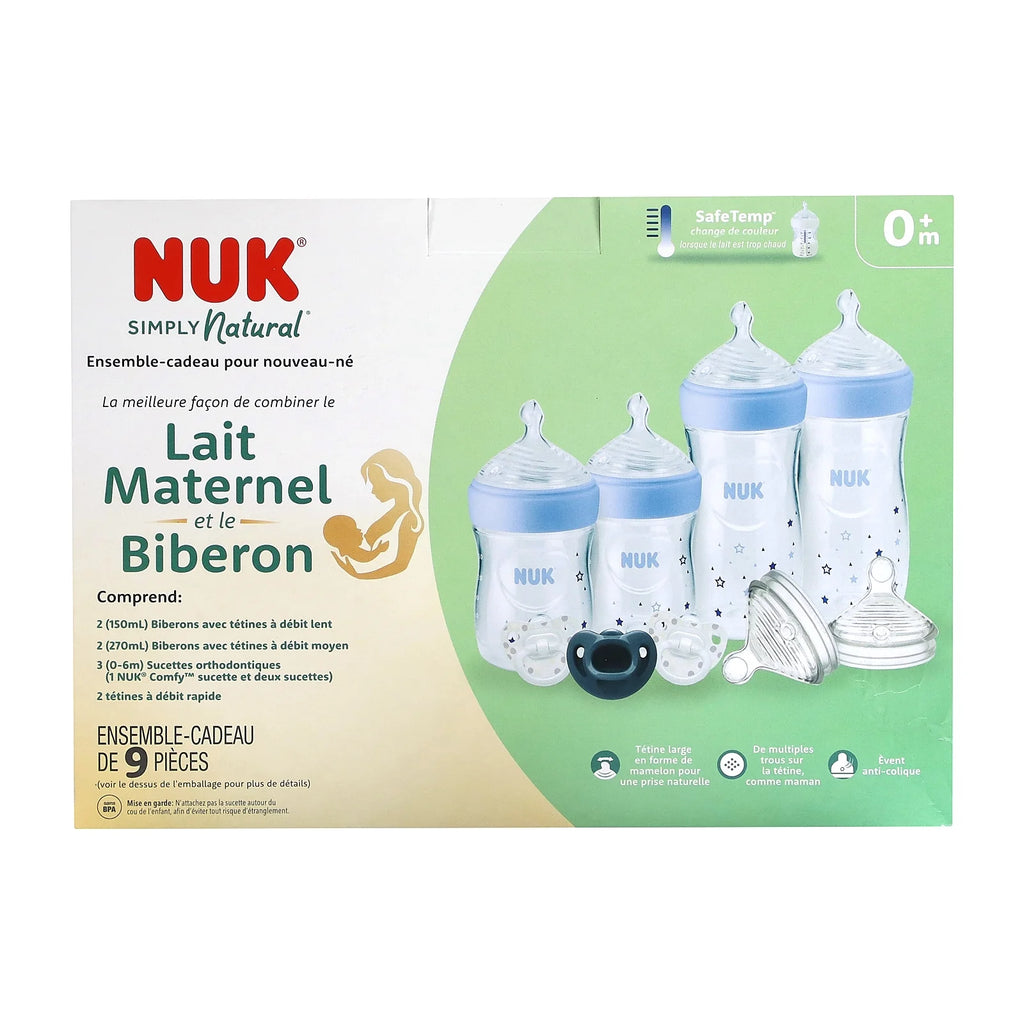 9pc Blue Bottle Gift Set D23770