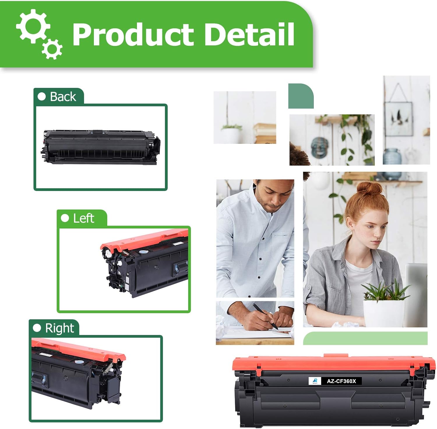 Black Toner Cartridge 1-Pack P1487
