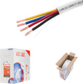 500ft 18AWG 4 Conductors CL2 Rated Speaker Cable Wire Y93435