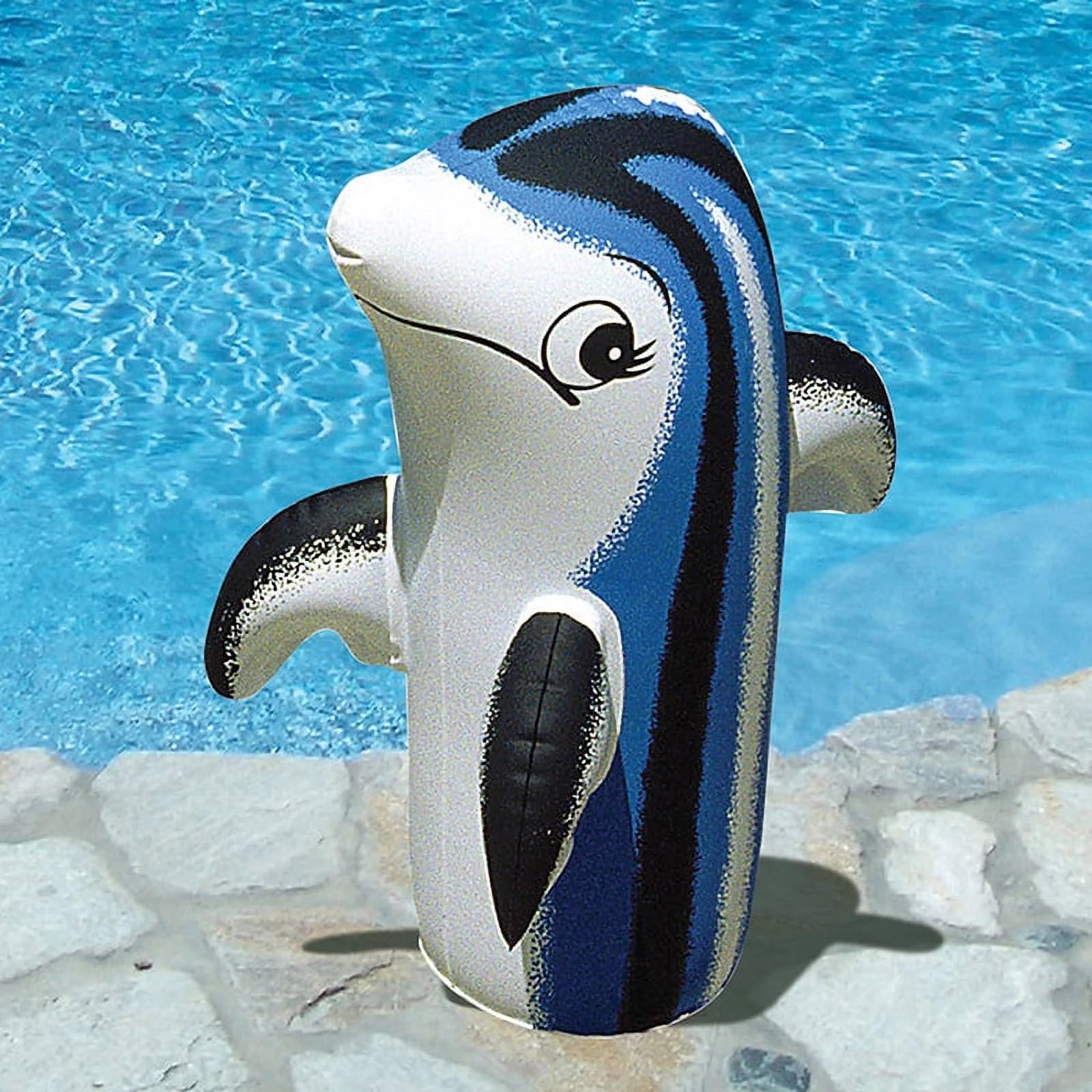 18" Inflatable Dolphin Toy Pool and Spa Accessory Y1127