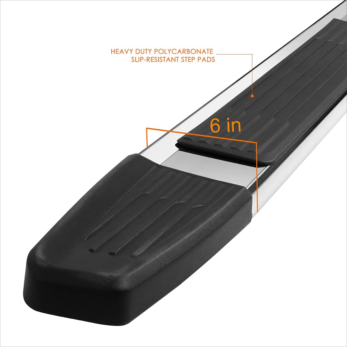 6 Inch Running Boards Side Steps Nerf Bars S1511