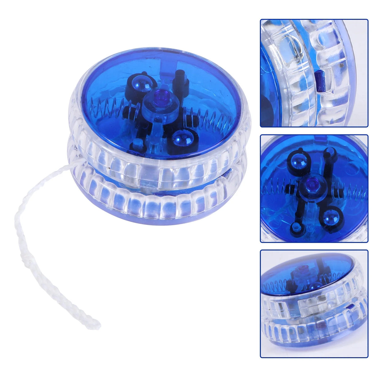 Blue LED Luminous Yoyo with String B384
