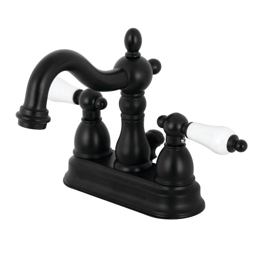 Polished Brass Centerset Lavatory Faucet with Retail Pop-Up T710889
